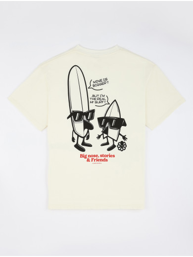 T-SHIRT CONFORT FIT MR SURF COCONUT