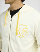 SWEAT HOODIE ZIPPE FRESH ROLLER COCONUT