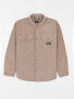 JIM JIM CAMEL VELOUR SHIRT
