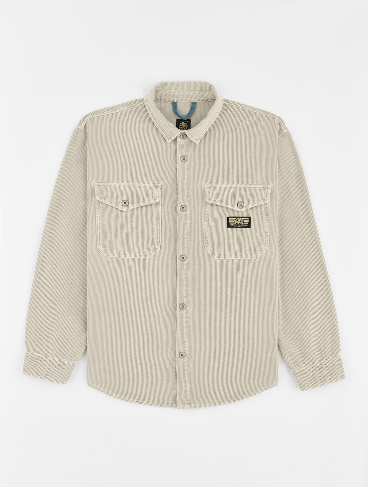 JIM JIM PELICAN VELVET SHIRT