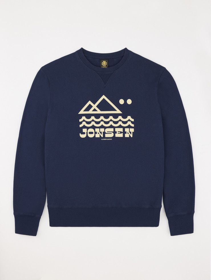 CLASSIC GUSTAVO HOLIDAYS NAVY SWEATSHIRT