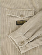 CHEMISE VELOURS JIM JIM PELICAN