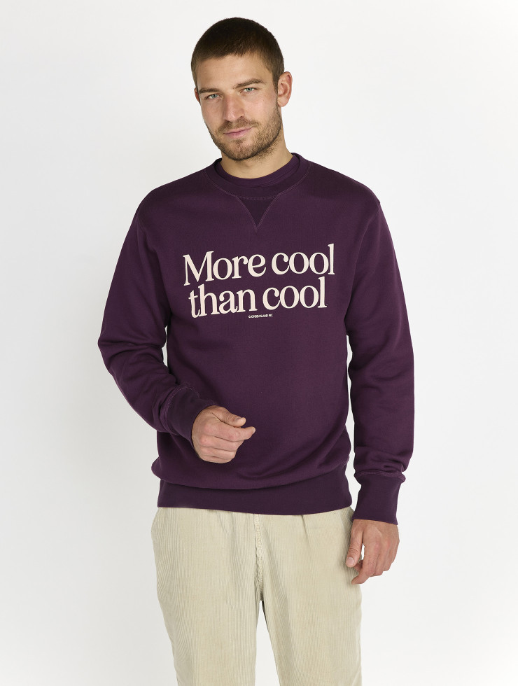 CLASSIC GUSTAVO MORE COOL PURPLE SWEATSHIRT