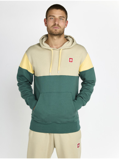 Classic 90s Look Green Hoodie Sweatshirt