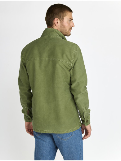 JACKET ZIP MOLESKINE VALSA VALSA KAKI