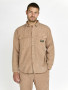 CHEMISE VELOURS JIM JIM CAMEL