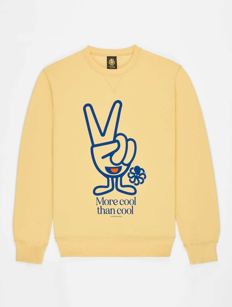 Classic Gustavo Cool Hands Yellow Sweatshirt