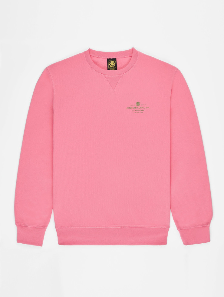 SWEAT SHIRT CLASSIC GUSTAVO DIAMOND COBRA PINK