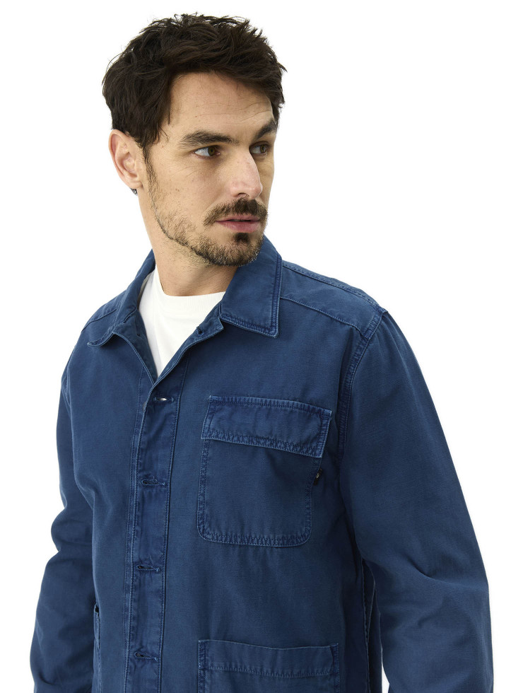 NAVY SALVATORE WORK JACKET