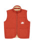 GILET SHERPA CAM ROUGE