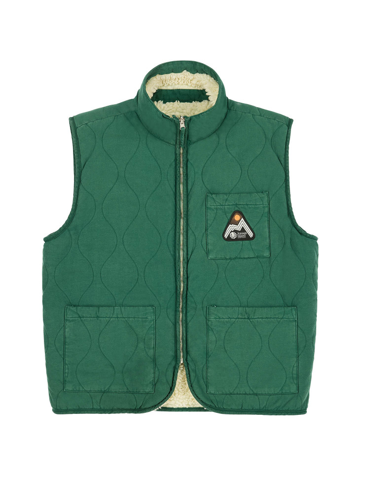 GILET SHERPA CAM RAIN FOREST