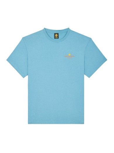 T-SHIRT CONFORT MOUSTACHE ADRIATIC BLUE