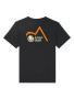 T-SHIRT CLASSIC ORANGE SKISHOP BLACK