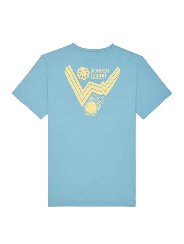 CLASSIC SUNNY ALPS ADRIATIC BLUE T-SHIRT