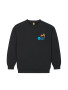 SWEAT-SHIRT CONFORT GUSTAVO SUNNY ALPS BLACK