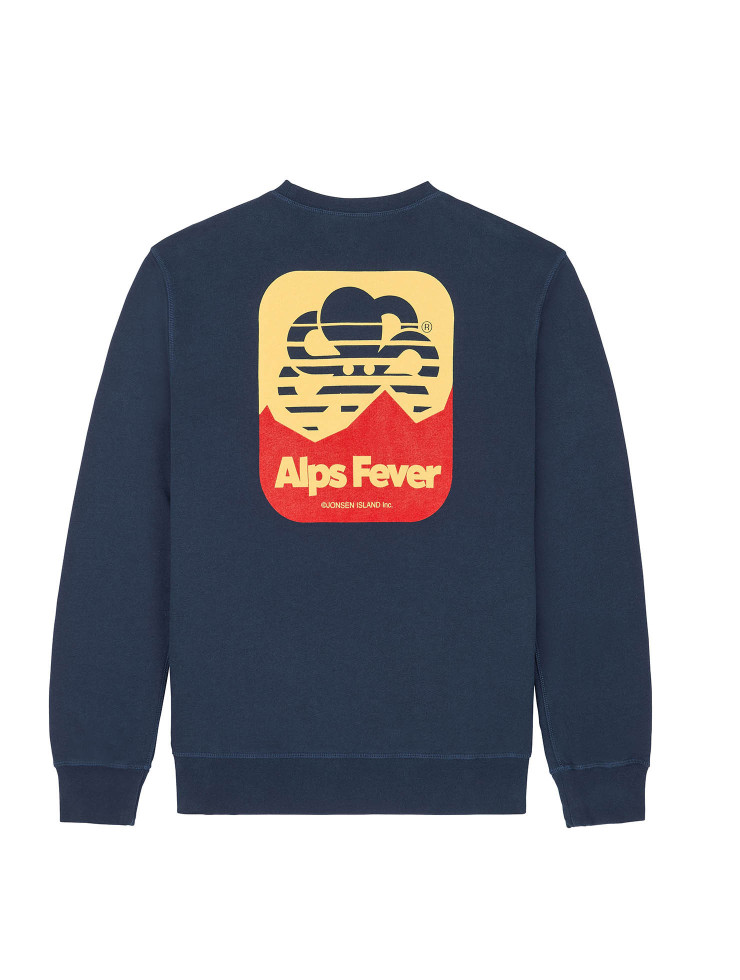 CLASSIC GUSTAVO ALPS FEVER NAVY SWEATSHIRT