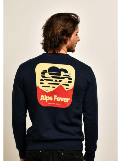 CLASSIC GUSTAVO ALPS FEVER NAVY SWEATSHIRT