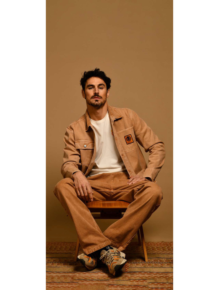 JACKET SAVI LONA 100 TAN