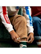 T-SHIRT LONG SLEEVES CROSS RACING COCONUT