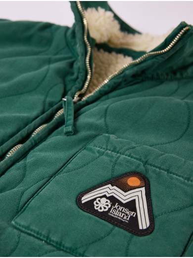 GILET SHERPA CAM RAIN FOREST