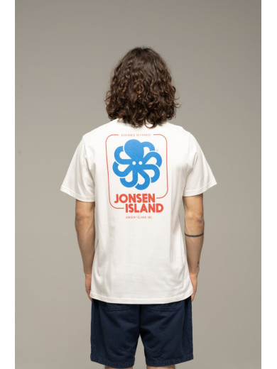 T-SHIRT CLASSIC BIG LABEL COCONUT