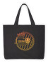 TOTE BAG BLACK FADED