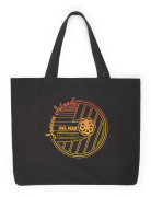 TOTE BAG BLACK FADED