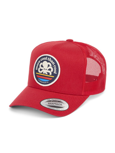 TRUCKER MORE COOL  RED