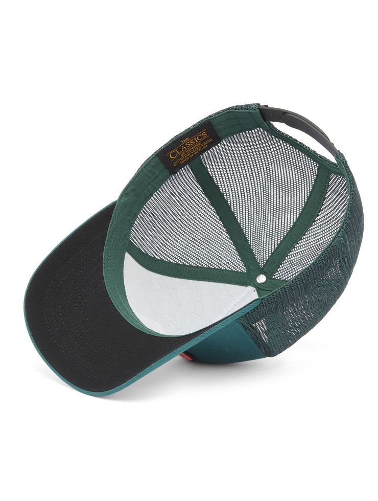 TRUCKER DOUBLE J  TEAL CORAL