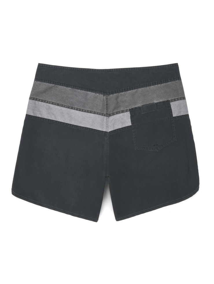 BOARDSHORT JON 1 STRIPE  BLACK