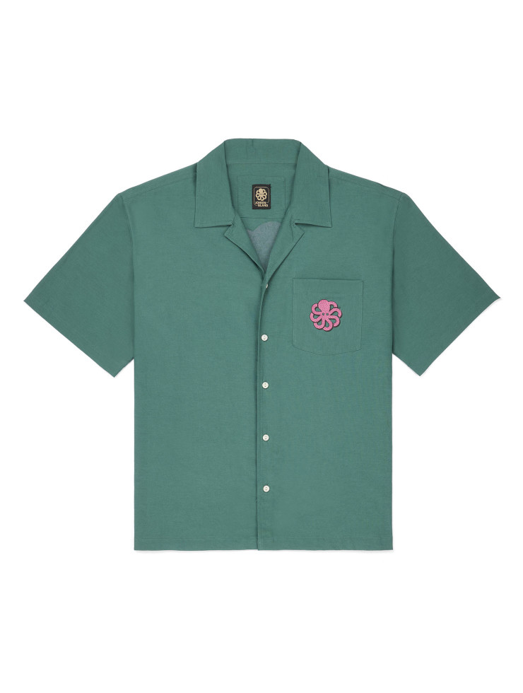 CHEMISE SUMMER SHIRT  GREEN
