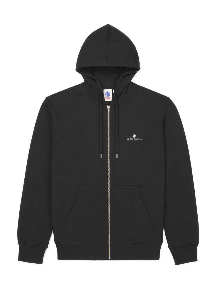 SWEAT HOODIE ZIPPE AUTHENTIC DIAMOND BLACK