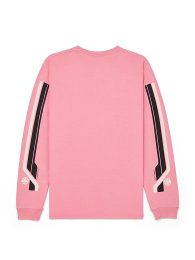 T-SHIRT LONG SLEEVES  TRUCKING PINK F/O
