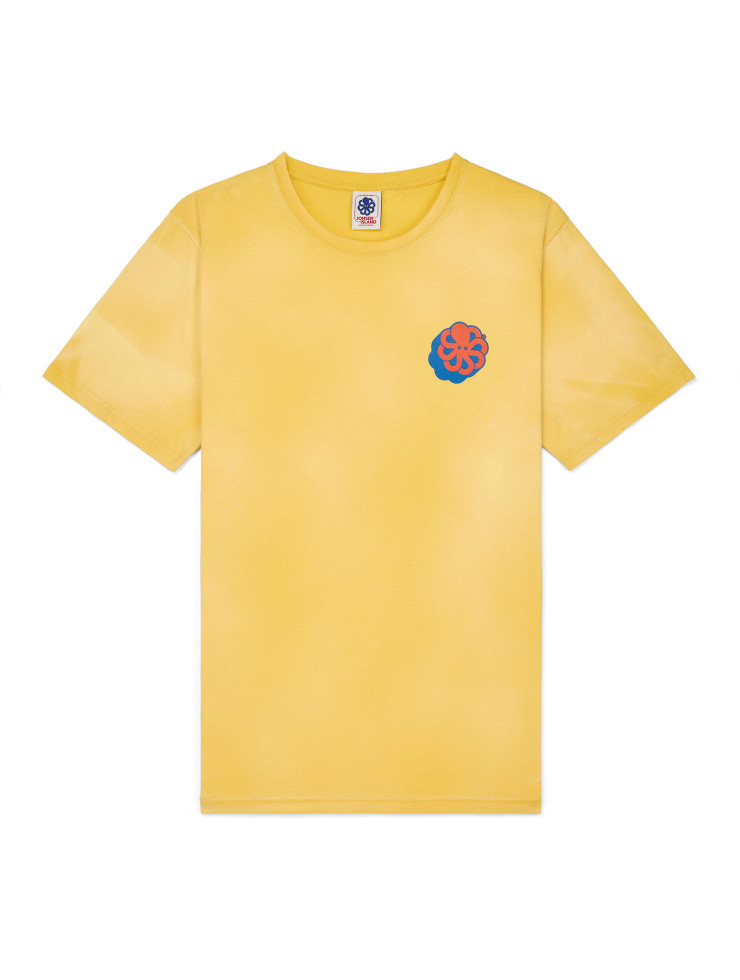 T-SHIRT CLASSIC BIG 3D YELLOW F/O