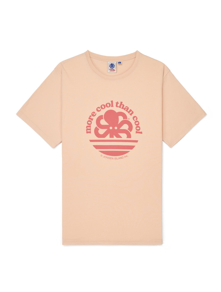 T-SHIRT CLASSIC MORE COOL PEACH F/O