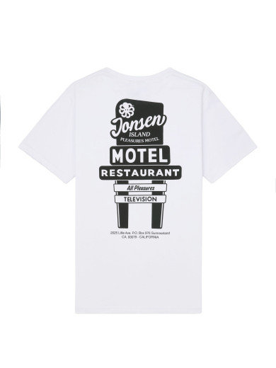 T-SHIRT CLASSIC MOTEL WHITE