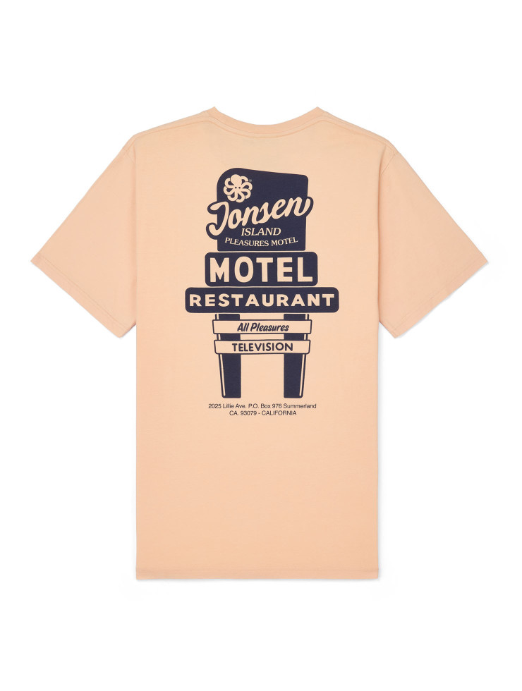 T-SHIRT CLASSIC MOTEL PEACH...
