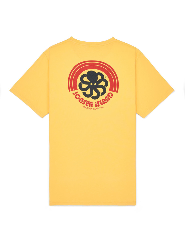T-SHIRT CLASSIC RAINBOW YELLOW F/O