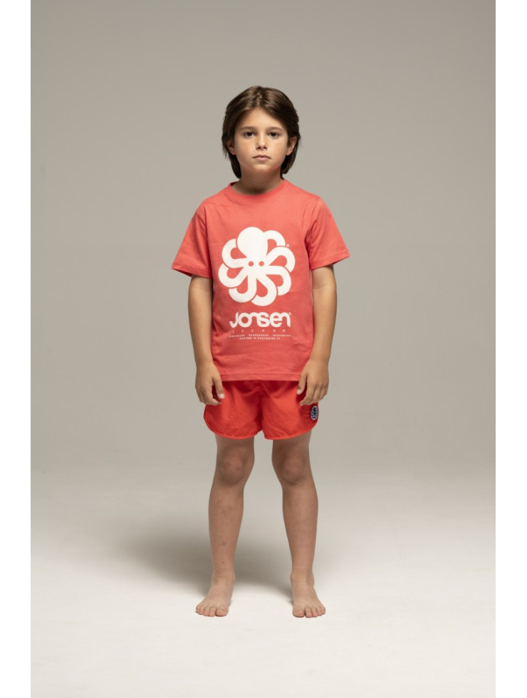 T-SHIRT CLASSIC KID BIG RED