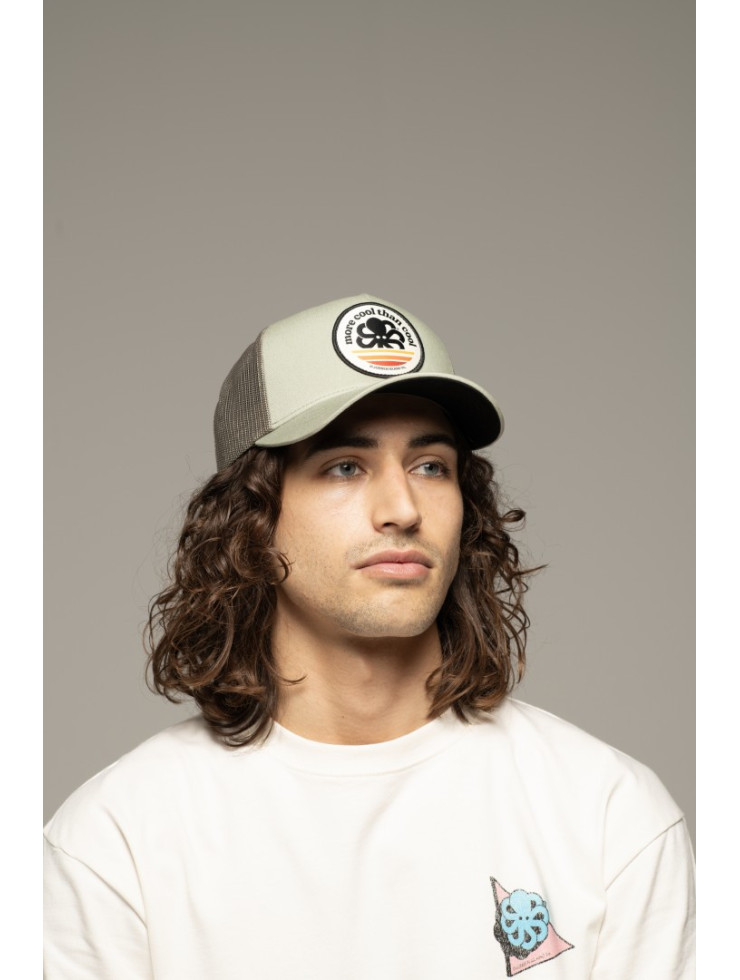 TRUCKER MORE COOL  OLIVE