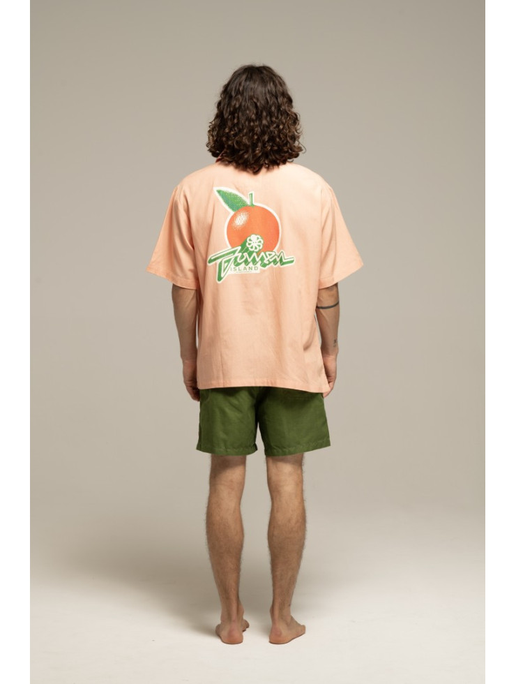 CHEMISE SUMMER SHIRT  PEACH