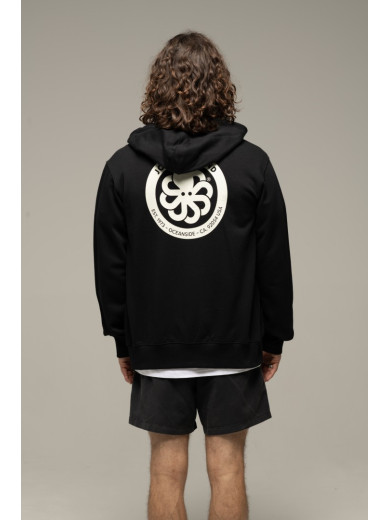 SWEAT HOODIE ZIPPE AUTHENTIC DIAMOND BLACK