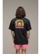 T-SHIRT CONFORT FAT LETTERS BLACK F/O