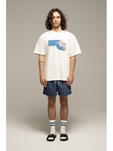 T-SHIRT CONFORT FAST BIRD WHITE