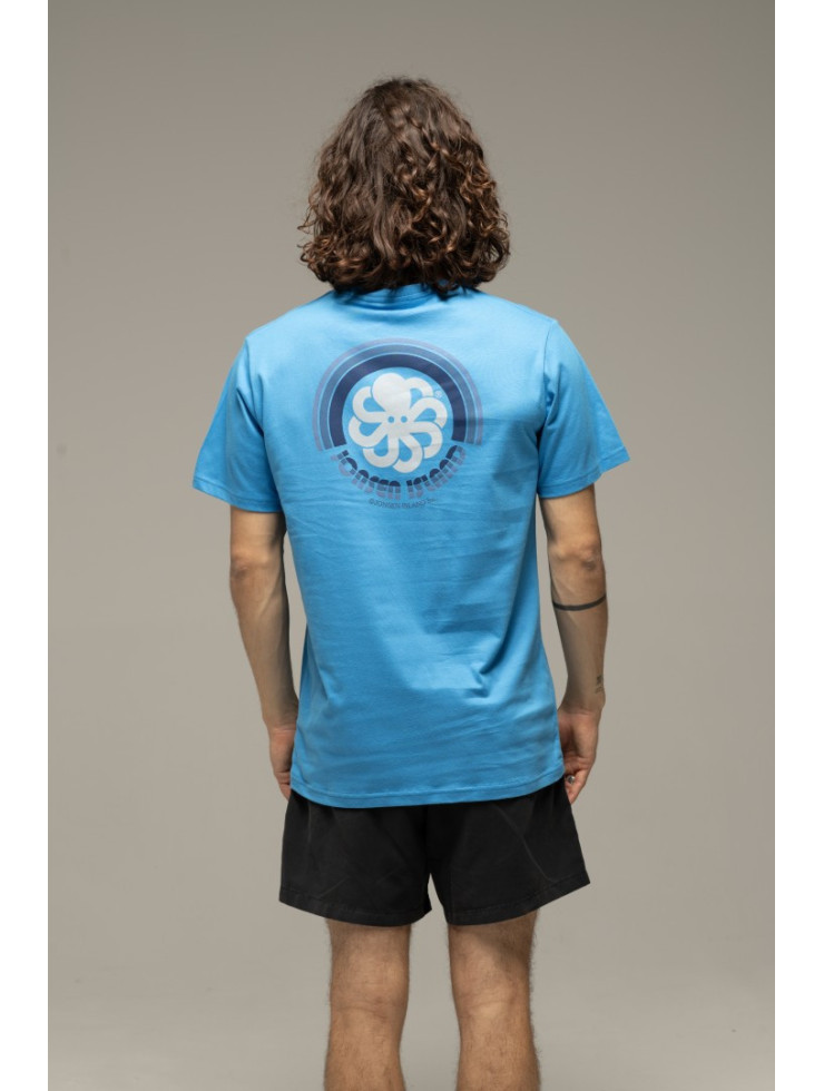 T-SHIRT CLASSIC RAINBOW BLUE