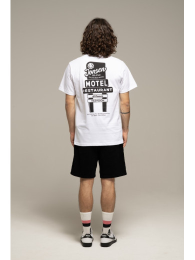 T-SHIRT CLASSIC MOTEL WHITE