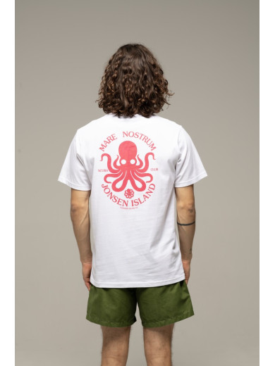T-SHIRT CLASSIC MARE NOSTRUM WHITE