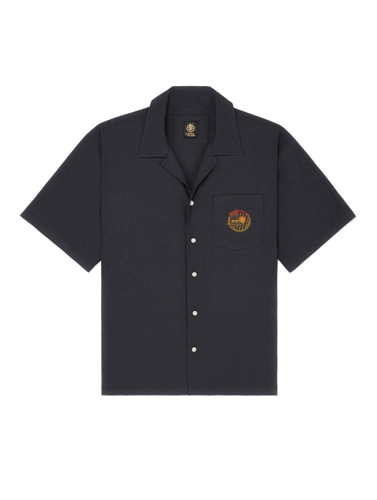 CHEMISE SUMMER SHIRT  BLACK