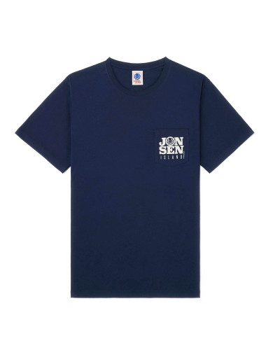 T-SHIRT CLASSIC POCKET MERCURY NAVY