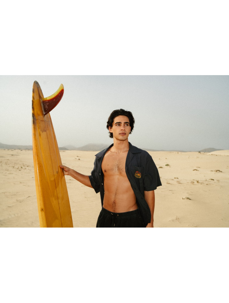 CHEMISE SUMMER SHIRT  BLACK